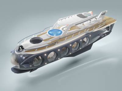 Dutch builder unveils plans for underwater superyacht