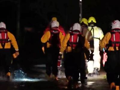 Littlehampton RNLI in multi-agency response to night-time flooding