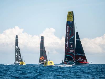 VIDEO: EMIRATES TEAM NEW ZEALAND PREPARE FOR FIRST RACING OF 37th AMERICA’S CUP