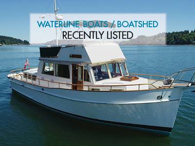 Grand Banks 42 Classic Recently Listed For Sale by Waterline Boats / Boatshed Port Townsend