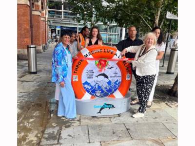 GreenSeas Trust takes fight against marine plastic pollution to St Pancras International