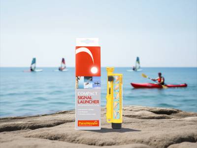 Carry Miniflares for emergency alerting at sea and on land