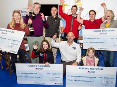 Burwain Sailing Club selected as Sunsail’s Funding the Future winner