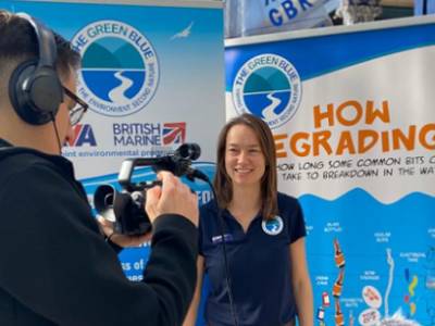 GREEN BLUE TO SHINE A LIGHT ON UNDERWATER HABITATS AT RYA DINGHY & WATERSPORTS SHOW