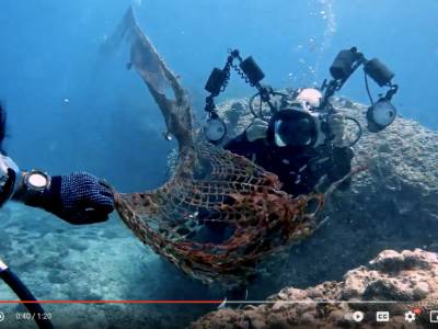 VIDEO: Oman Sail leads an underwater clean-up mission to support World Oceans Day