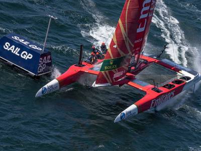 Emirates GBR race ready in New Zealand for the penultimate event of SailGP Season 3