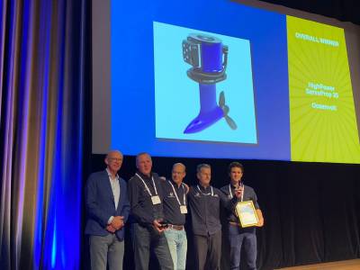 Oceanvolt wins overall DAME Design Award 2023