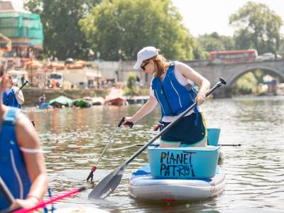 Volunteer for Southampton’s paddleboard litter clean-up