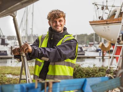 New opportunity to follow in the footsteps of top-scoring apprentices at Buckler’s Hard Yacht Harbour