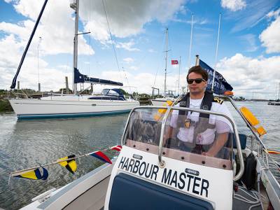 New ‘Harbour Master Designate’ joining Falmouth Harbour from the Port of London
