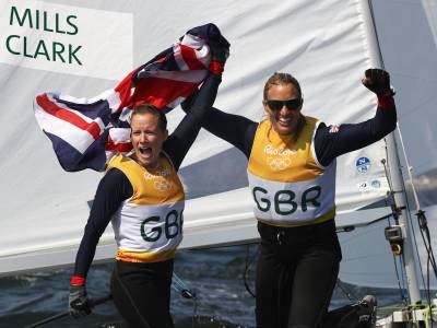 Gold rush: record-breaking Olympic medal for Hannah Mills