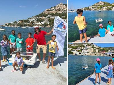 Marina Port Andratx and Puerto Andratx Sailing Club chart greener course for young sailors with Recyclamer