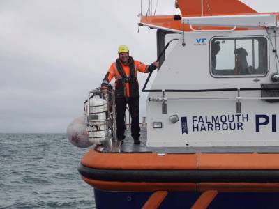 Cornish Master Mariner in training as Falmouth Harbour Pilot