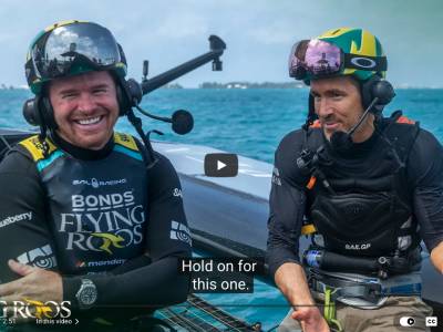 Ryan Reynolds meets SailGP… and loses his mind