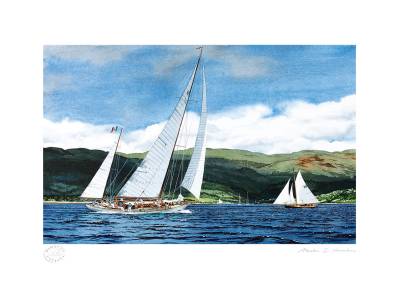 NEW ART EXHIBITION CELEBRATING THE LEGENDARY FIFE YACHT-BUILDING DYNASTY