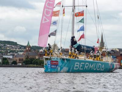 Clipper Round the World Yacht Race arrives in Londonderry