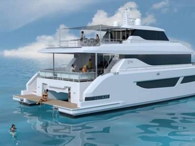 Iliad unveils flagship catamaran