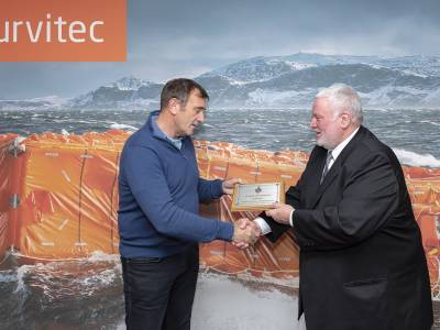 Survitec awarded for contributions to maritime safety
