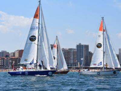 Golden Globe Race 2022 SITraN challenge fleet sets sail