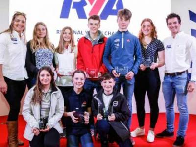 RYA Regional Youth Champions awarded at RYA Dinghy Show