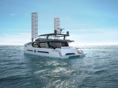 ‘World-first’ fuel-free catamaran now in build