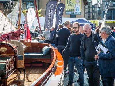 Classic and Day Boat Zone at Southampton International Boat Show