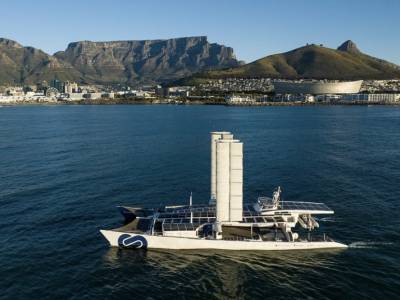 Energy Observer zero-emission voyager arrives in Cape Town