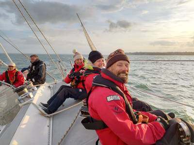 Round the Island Winter Fundraising Challenge raises thousands for youth development charity