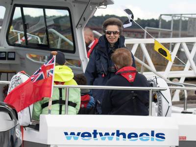 HRH, Princess Royal, launches Wetwheels Edinburgh