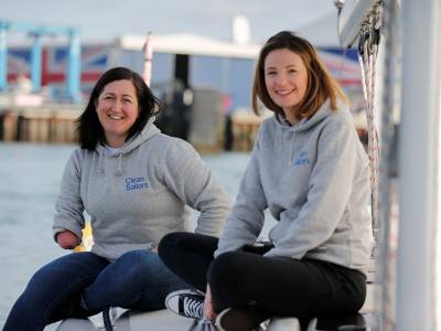 World champion and four time Paralympian sailor joins mission to help clean up sailing