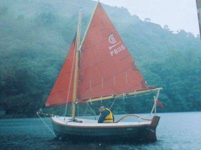 Character Boats 'Post Boat' Trailer Sailer, Plymouth