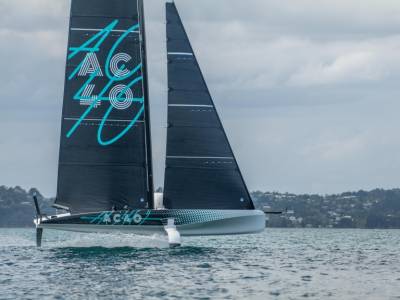 America’s Cup: new AC40 reaches 34 knots on maiden sail