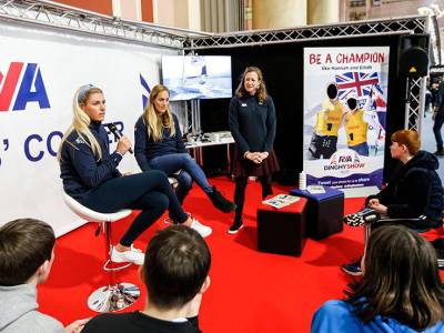 Gold medallists to star at RYA Dinghy and Watersports Show