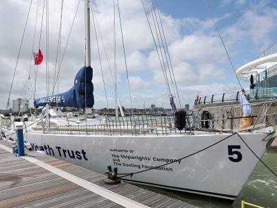 HRH The Princess Royal Officially Launches Challenger 5 for Tall Ships Youth Trust