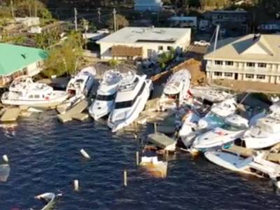 WATCH: Devastating cost of Hurricane Ian to marine community