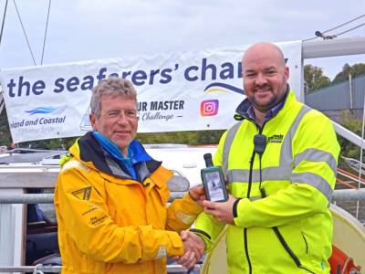 British Sailor completes 9000-mile Harbour Master Sailing Challenge, raising £25,000 for The Seafarers’ Charity