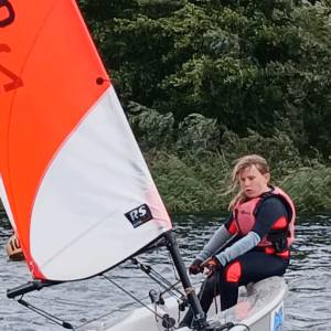 Grafham Young Sailors Take on Challenging Conditions at Cambs Youth League