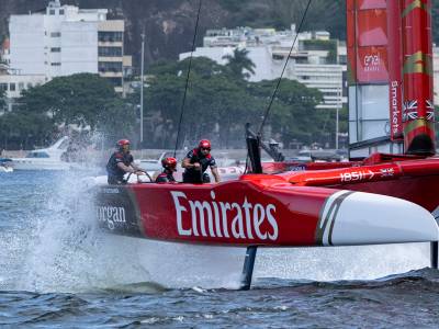 A difficult event in Rio for Emirates GBR but the team retain second place in the 2026 SailGP Championship