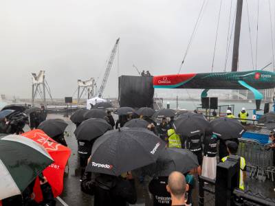 ETNZ launch new boat Taihoro as countdown to Barcelona continues