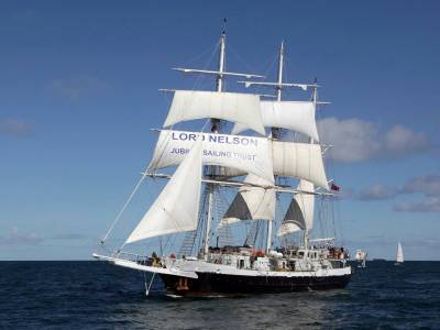 Historic tall ship Lord Nelson goes to auction to repay charity’s debts