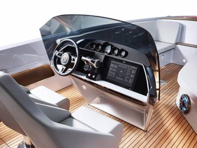 Porsche and Frauscher 850 Fantom will feature Raymarine system as navigation solution