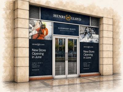 Henri-Lloyd opens new store at Gunwharf Quays
