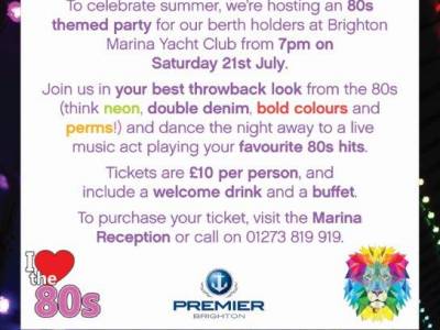 It's Party Time For Brighton Berth Holders!