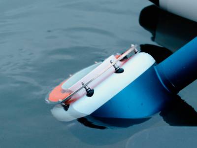 Membrane replaces propellers in fish-fin inspired outboard