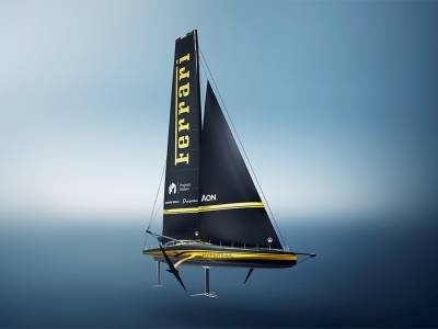 Ferrari reveals the Hypersail livery