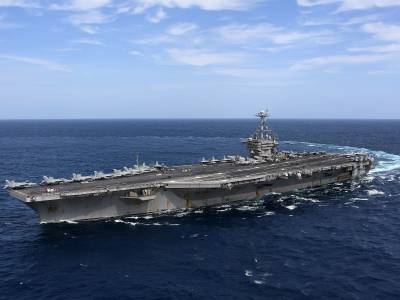 US Navy recovers jet blown off aircraft carrier from Mediterranean