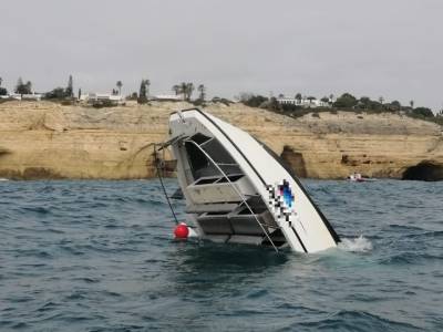 Thirty-six tourists rescued after tour boat capsizes off Portugal