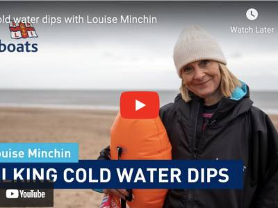 VIDEO: Cold water dips with Louise Minchin