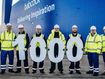 Babcock to create 1,000 new jobs in Scotland over four years