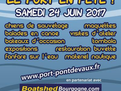 Fête du Port PONT DE VAUX  24 Juin 2017